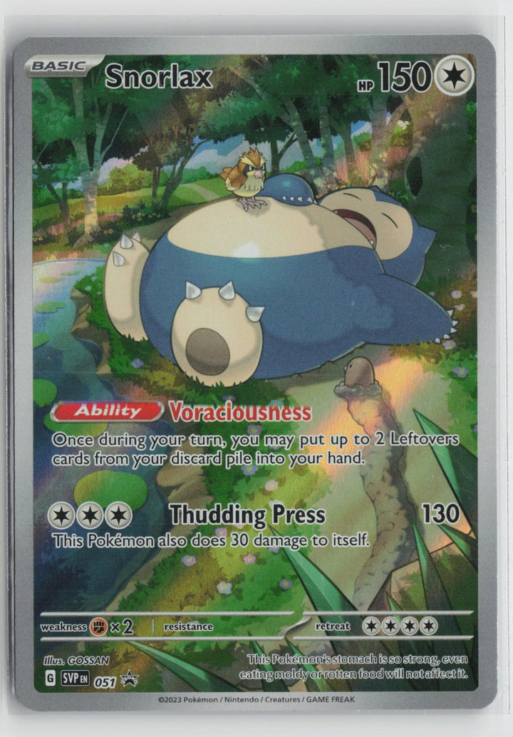 Snorlax 051 Scarlet & Violet Promo NM Holo P Pokemon0