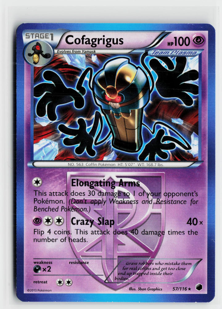 Cofagrigus 57/116 Plasma Freeze NM R Pokemon0
