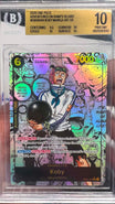 BGS 10 Gold Koby Manga Art Sr EB04-044 One Piece TCG