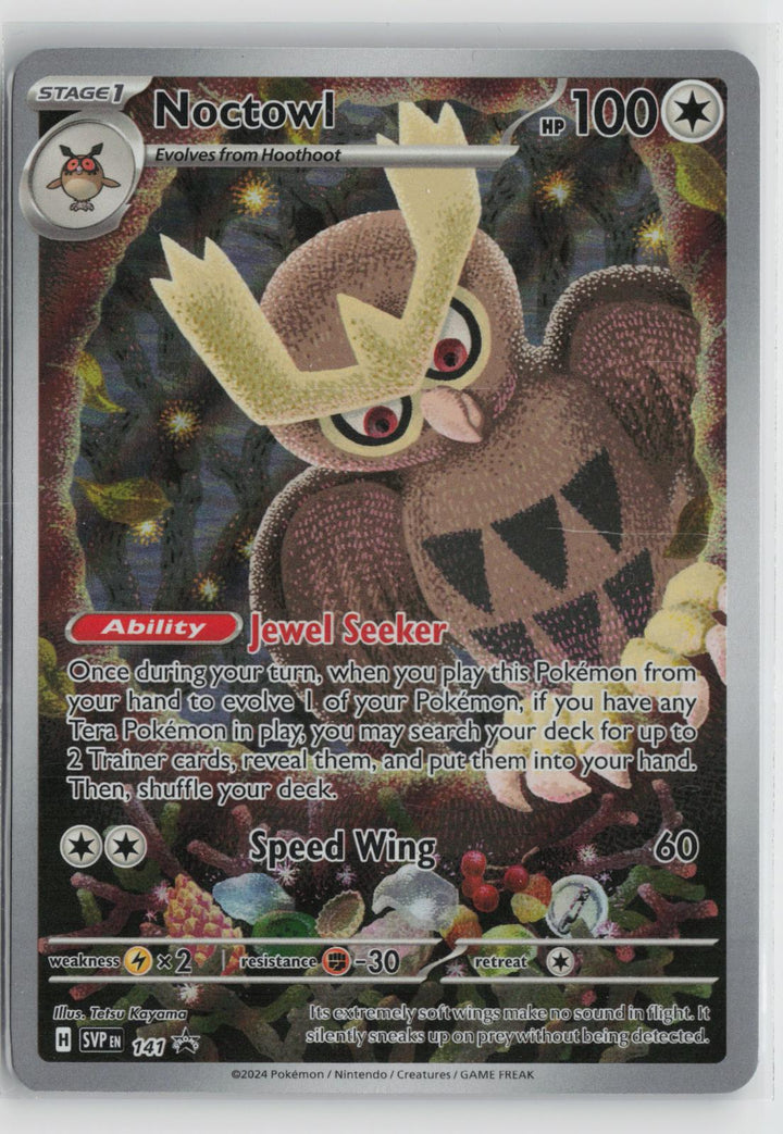 Noctowl 141 Scarlet & Violet Promo NM Holo P Pokemon0