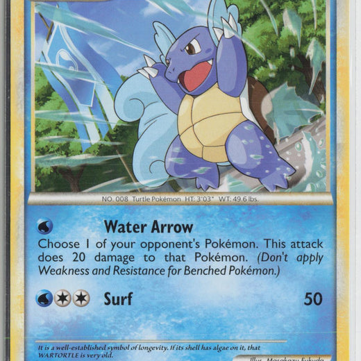 Wartortle 42/95 Uncommon HGSS Unleashed Pokemon NM0