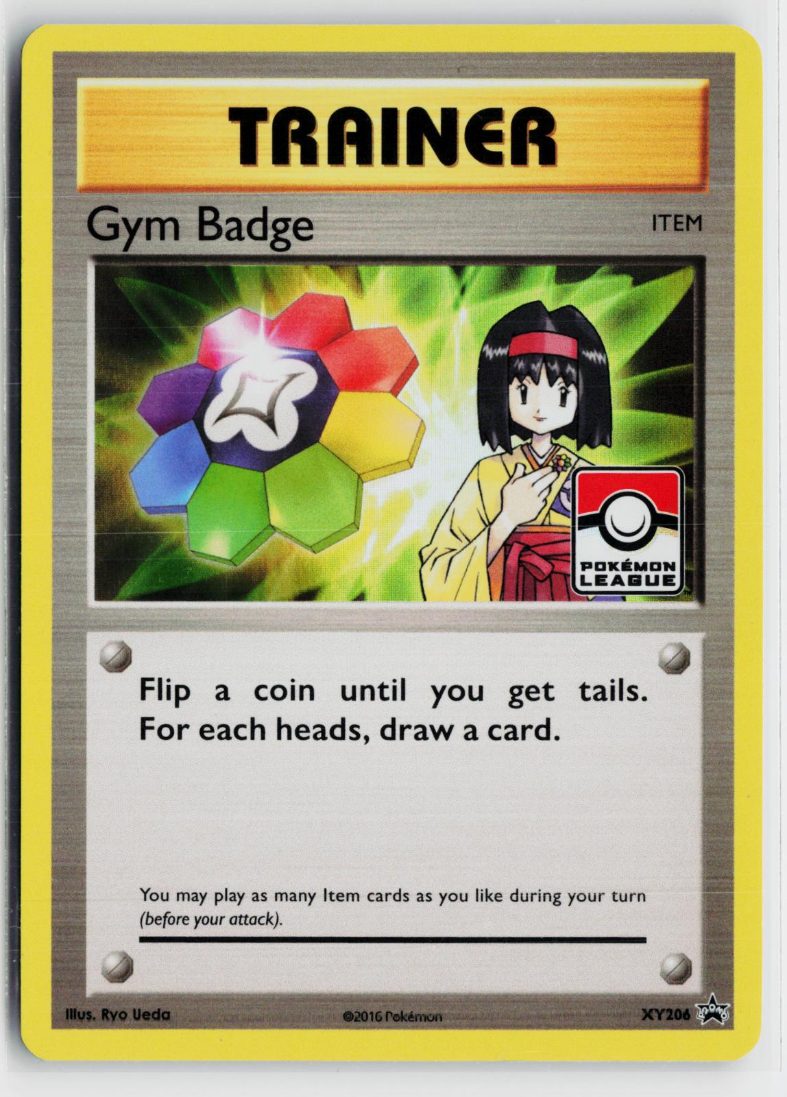 Gym Badge (Erika) XY206 XY Promo NM Holo P Pokemon