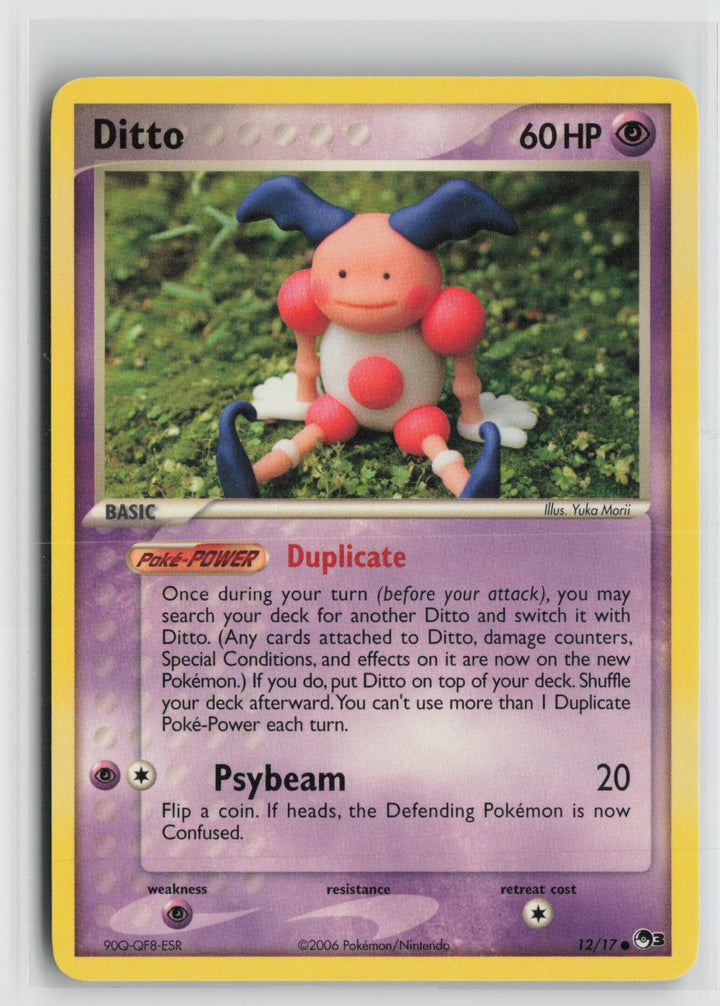 Ditto 12/17 Common POP Series 3 Pokemon NM0