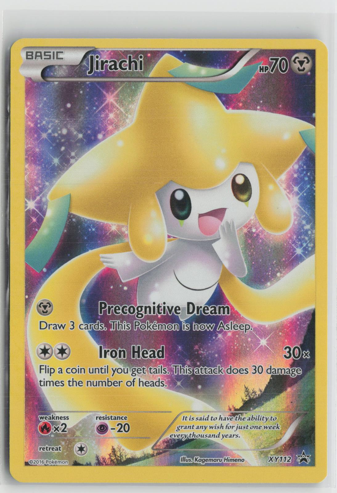 Jirachi XY112 Holo Promo XY Promo Pokemon NM