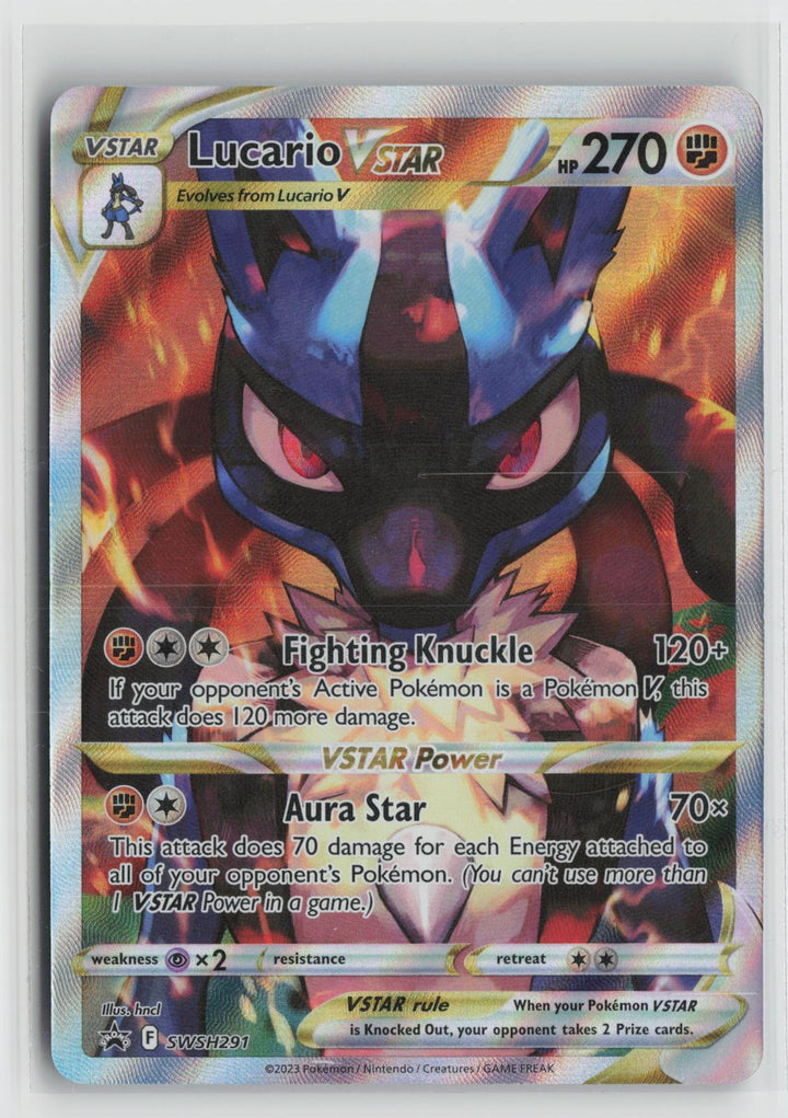 Lucario VSTAR SWSH291 Holo Promo Sword & Shield Promo Pokemon NM0