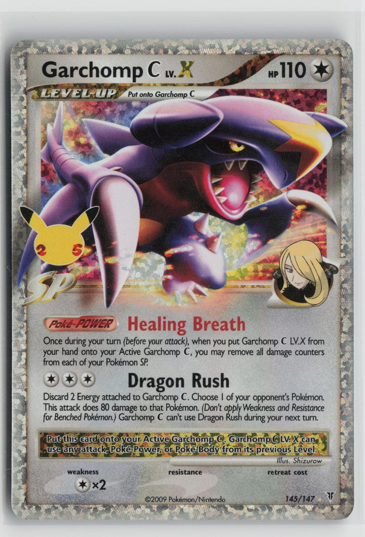 Garchomp C LV.X 145/147 Celebrations: Classic Collection NM Holo Pokemon0