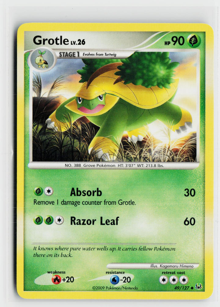 Grotle 49/127 Platinum NM UC Pokemon0