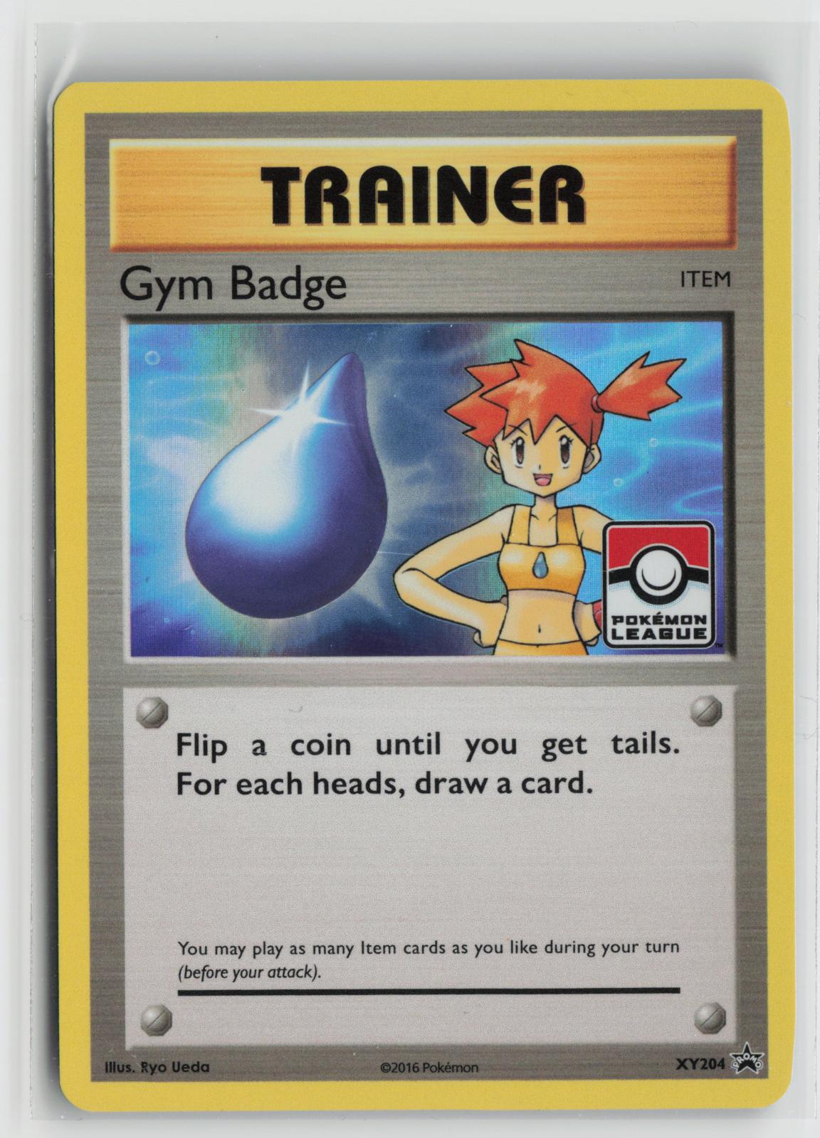 Gym Badge (Misty) XY204 Holo Promo XY Promo Pokemon NM