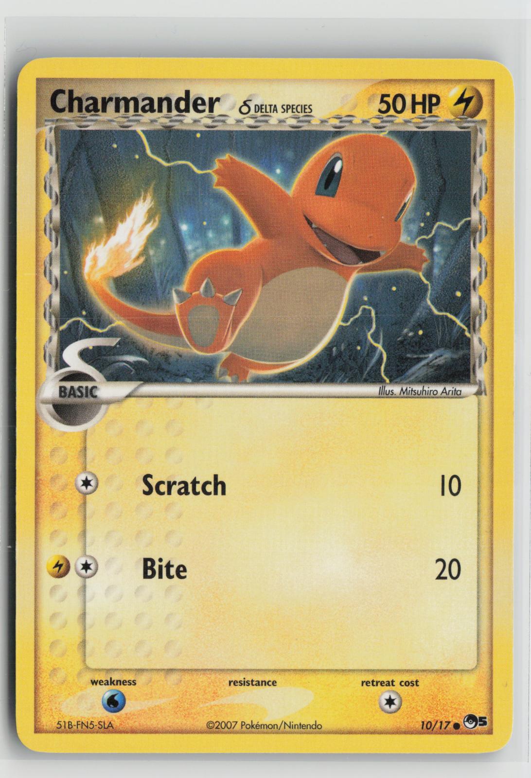 Charmander 10/17 Common POP Series 5 Pokemon NM