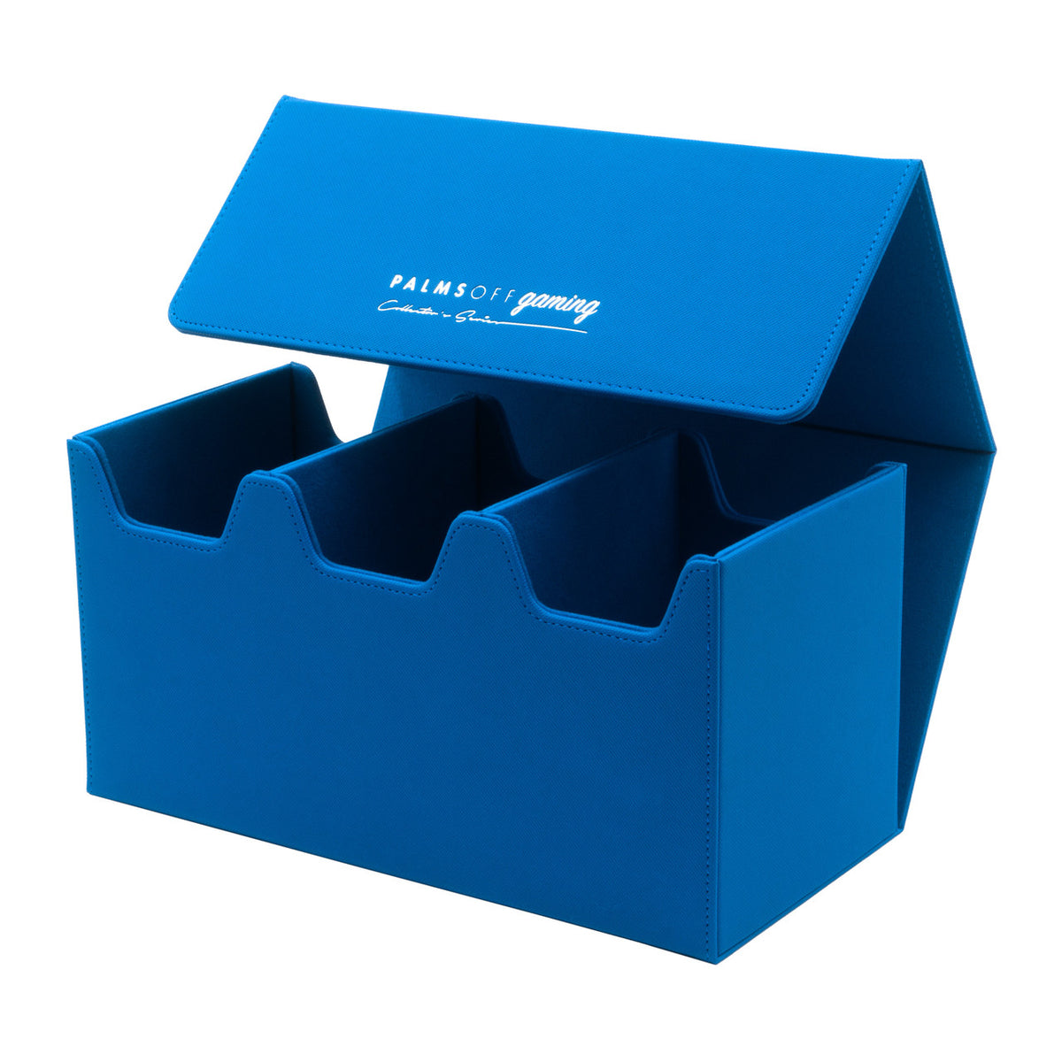 Palms Off Gaming - Collector's Series Graded Card Storage Case – Large (Blue)