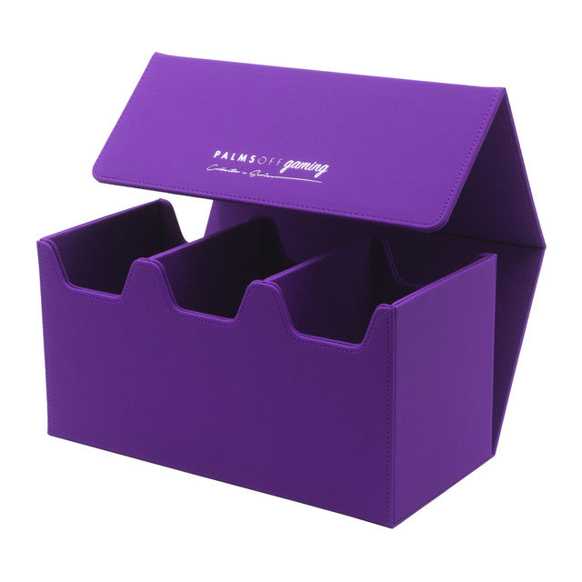 Palms Off Gaming - Collector's Series Graded Card Storage Case – Large (Purple)