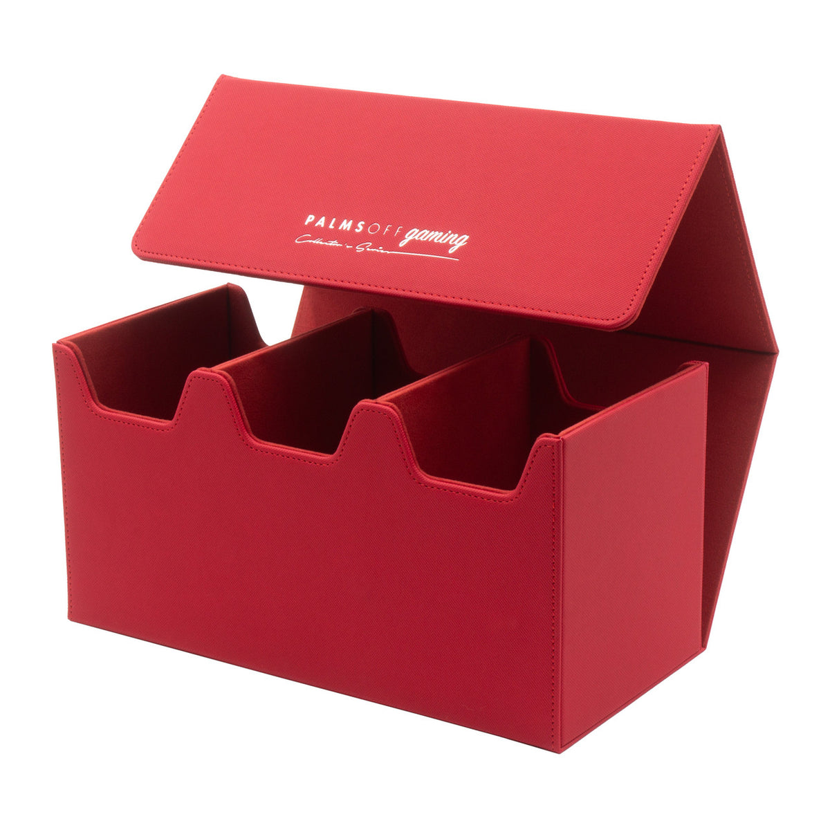 Palms Off Gaming - Collector's Series Graded Card Storage Case – Large (Red)