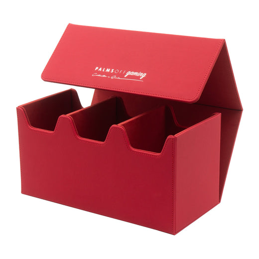 Palms Off Gaming - Collector's Series Graded Card Storage Case – Large (Red)
