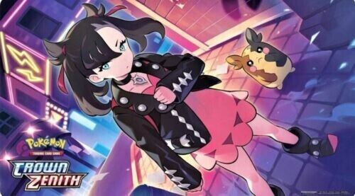 Pokemon TCG Crown Zenith Marnie/Morpeko Playmat