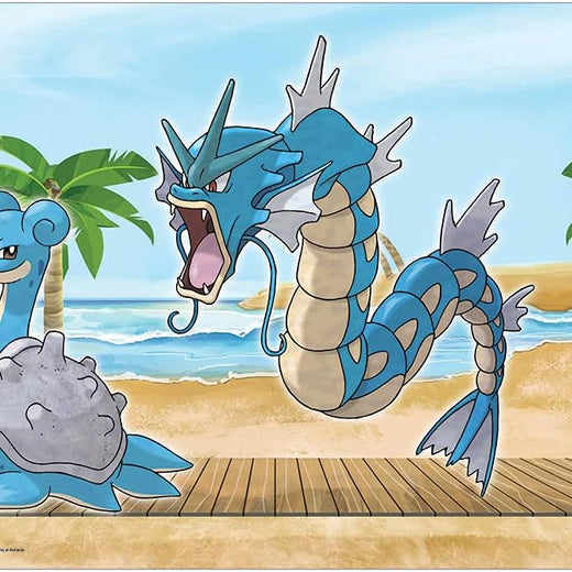 Ultra Pro Pokemon Gallery Series Seaside Playmat Gyarados Lapras Magikarp