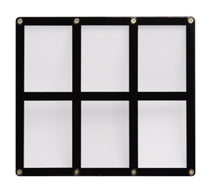 ULTRA PRO Screw Downs - Black 6 Card Frame