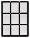 ULTRA PRO Screw downs - Black 9 Card