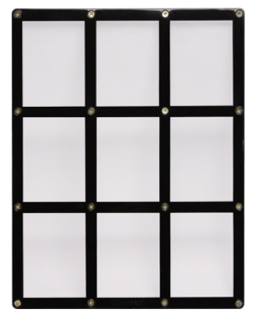 ULTRA PRO Screw downs - Black 9 Card