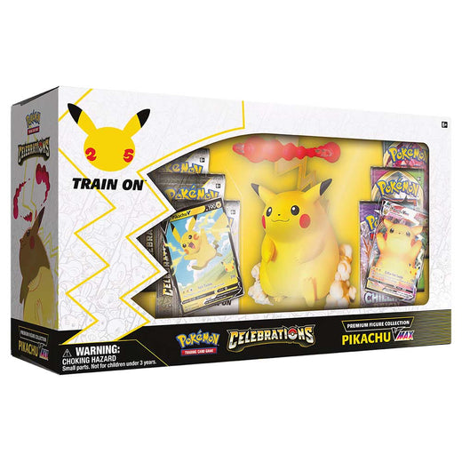 Pokémon TCG 25th Anniversary Celebrations Pikachu VMAX Box
